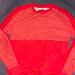 Men Red pull over